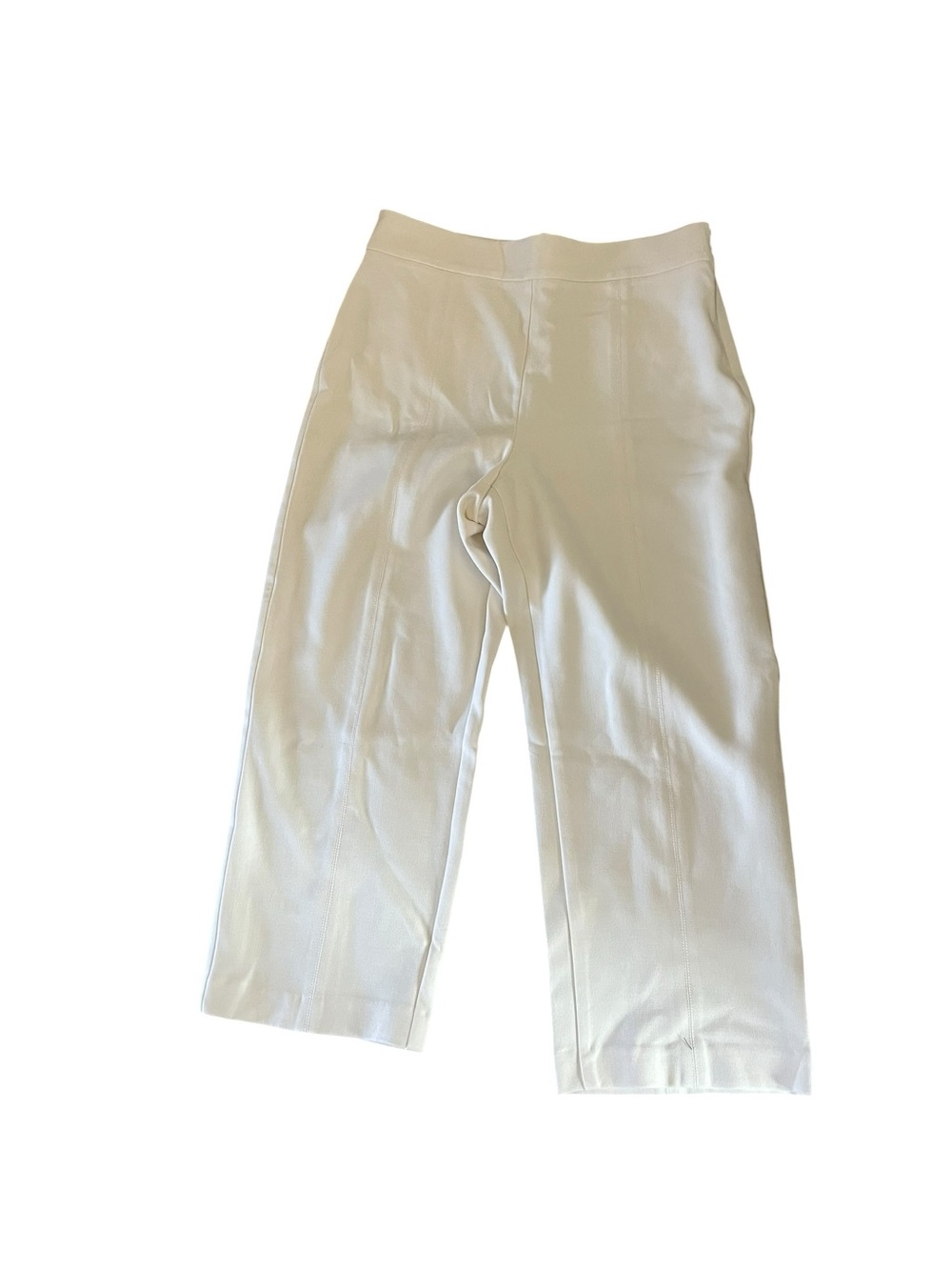 NWT Ann Taylor High Rise Cream Ankle Pants – Size 12 🤍
